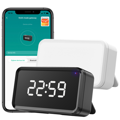 Tuya ZigBee gateway Tijdscherm Alexa Google Home Bluetooth Mesh Wireless Bridge Hub Smart Multi mode Gateway