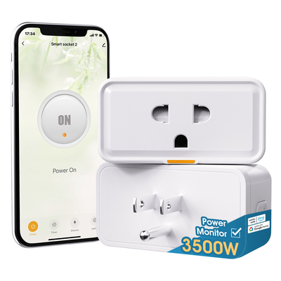 Tuya stopcontact Timing Power Monitor Smart Life Alexa Google Home WIFI Smart Plug 16A Stopcontact Smart Home