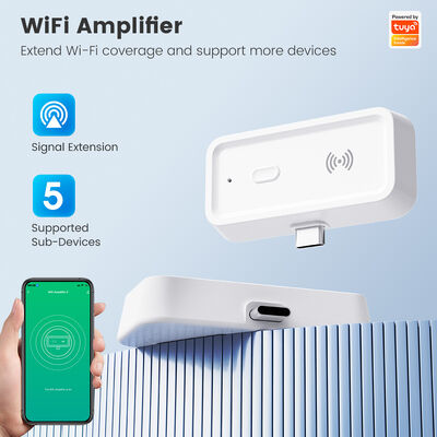 Tuya Smart WiFi Signal Amplifier Repeater Draadloos Netwerk Extender Wand Penetrator Ondersteunt Meerdere Apparaten