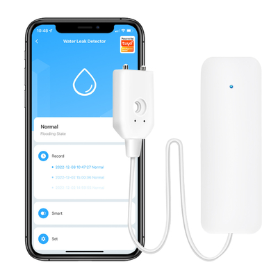 Goede prijs Tuya Smart Wifi Waterlek Sensor Overstromingsdetector Smart life APP Alert Alarm Home Security online