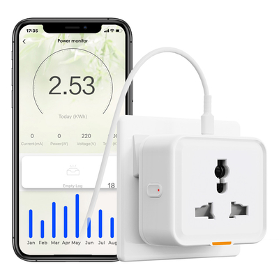 Goede prijs Tuya Universal Socket Type-C stopcontact 16A WiFi RF433 Reisadapter Tuya Smart Home Plug online
