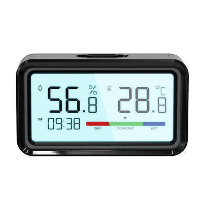 Goede prijs Tuya ZigBee hygrometer en thermometer sensor, draadloos afstandsbediening via app, compatibel met Alexa en Google Home voor Smart Home Automation online