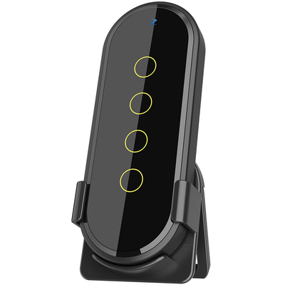 Goede prijs Tuya ZigBee 4 Gang Smart Scene Switch 12 aangepaste scènes, touch control, afstandsbediening, Smart Life App compatibel online