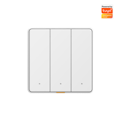Goede prijs Tuya WIFI RF433 Smart Wall Light Button Push Switch 110-250v Geen neutrale draad Single Fire Timing Voice App Tmall Genie, Alexa, Google Home online