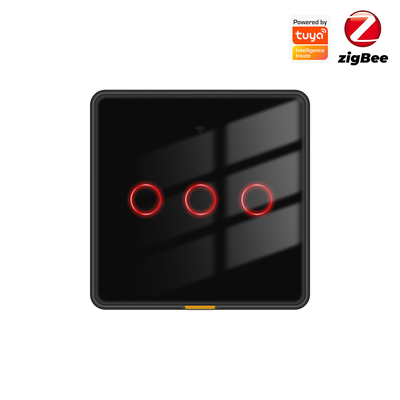 Goede prijs Tuya Zigbee Smart Light Switch   No Neutral Wire, No Capacitor Needed, 100-250V, Voice & App Control, Alexa & Google Home Compatible, EU Touch Switch online