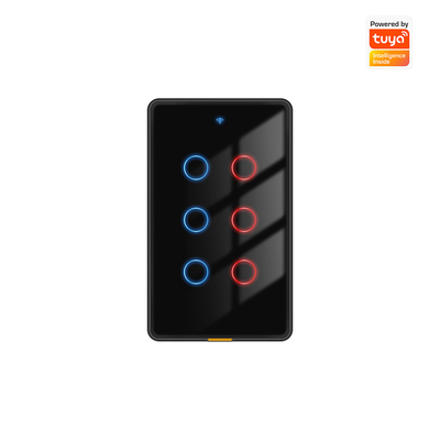 Goede prijs Tuya Smart WiFi 6 Gang Light Switch Geen neutrale draad, timing, spraakbesturing, RF433, Alexa & Google Home Compatibel online