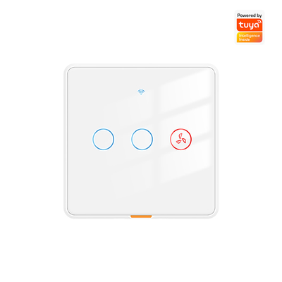 Goede prijs Tuya Fan Switch Timer Control Voice Geen Neutrale Draad Vereist Muur Smart WiFi RF433 en Hanglamp Switch online