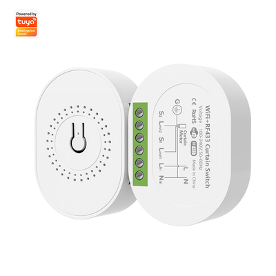 Goede prijs SMATRUL Tuya WiFi RF433 Smart Curtain Switch Module, ontworpen voor elektrische rolluiken, werkt voor Alexa en Google Home online