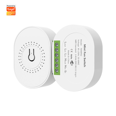 Goede prijs SMATRUL Tuya WiFi Smart Fan Speed Regulation DIY Mini Switch Module Afstandsbediening Timer aan en uit 220V voor Alexa Google Home online